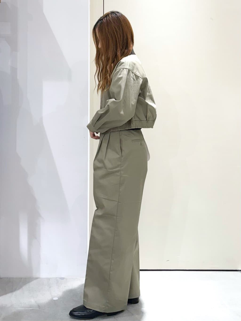 sayaさんの「OPAQUE.CLIP｜【Dickies(R)&times;OPAQUE.CLIP】ステンカラーブルゾン」を使ったコーディネート