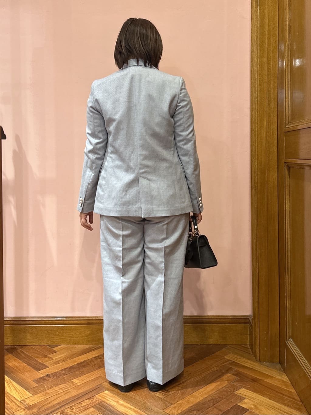komatsuさんの「DRESSTERIOR｜【セットアップ可】リネンブレンドダブルブレストジャケット」を使ったコーディネート