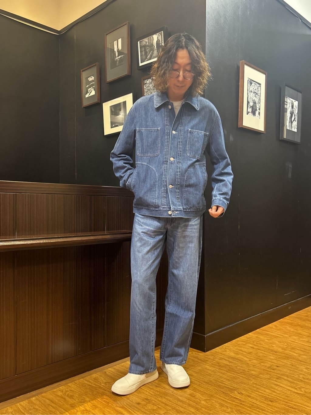 おーのさんの「TAKEO KIKUCHI｜【BOWLER HAT LABEL】エクスプローラー Gジャン」を使ったコーディネート
