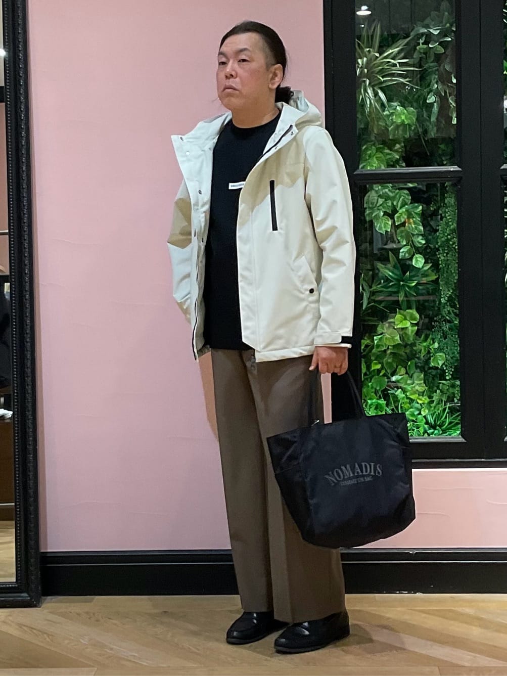 Nagaseさんの「DRESSTERIOR｜【防水/透湿素材/ウォッシャブル】ウォータープルーフ マウンテンパーカー」を使ったコーディネート
