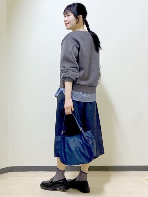  beni_gingerさんの「Reflect｜チュールレイヤードスリーブプルオーバー」を使ったコーディネート