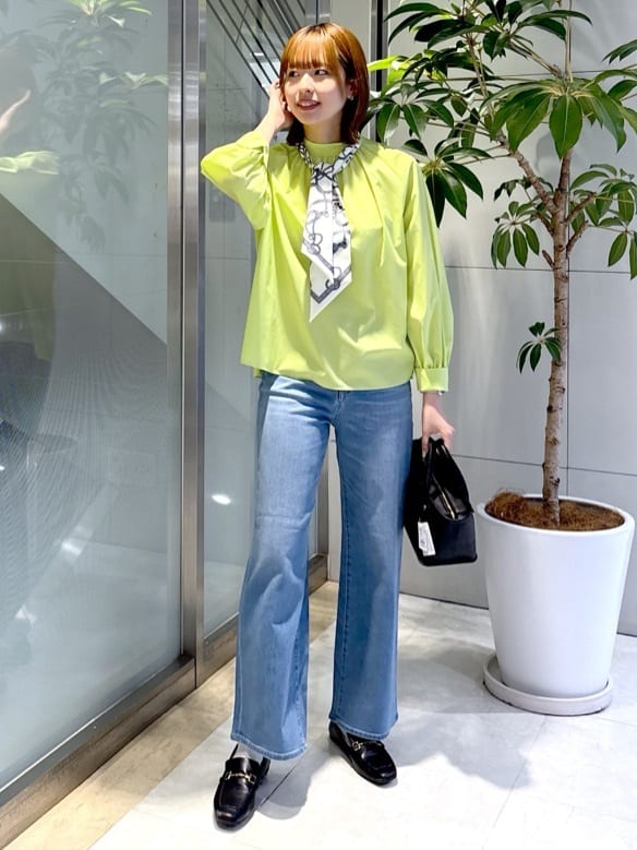 yukaさんの「UNTITLED｜【古畑星夏さん着用/人気デニム】MAKE&times;DENIM WIDE」を使ったコーディネート