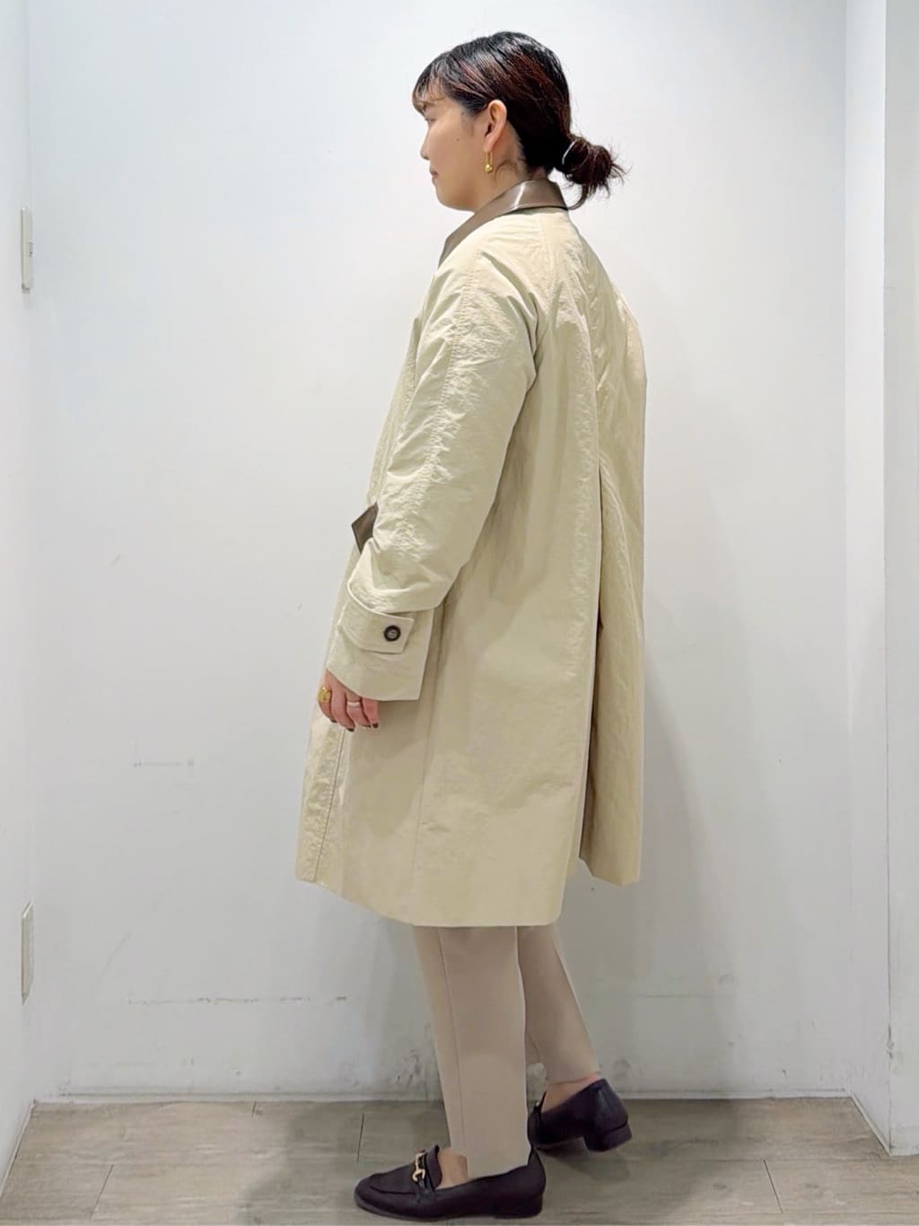 sumicaさんの「OPAQUE.CLIP｜撥水ステンカラーコート【洗える】」を使ったコーディネート