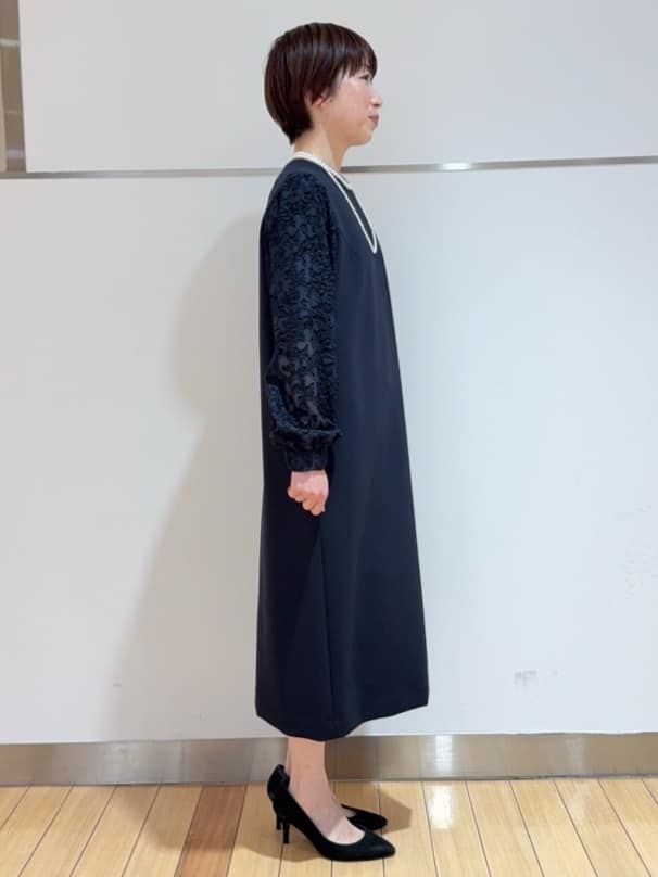 あやさんの「UNTITLED｜【追加6/日本製】2連フェイクパールネックレス」を使ったコーディネート
