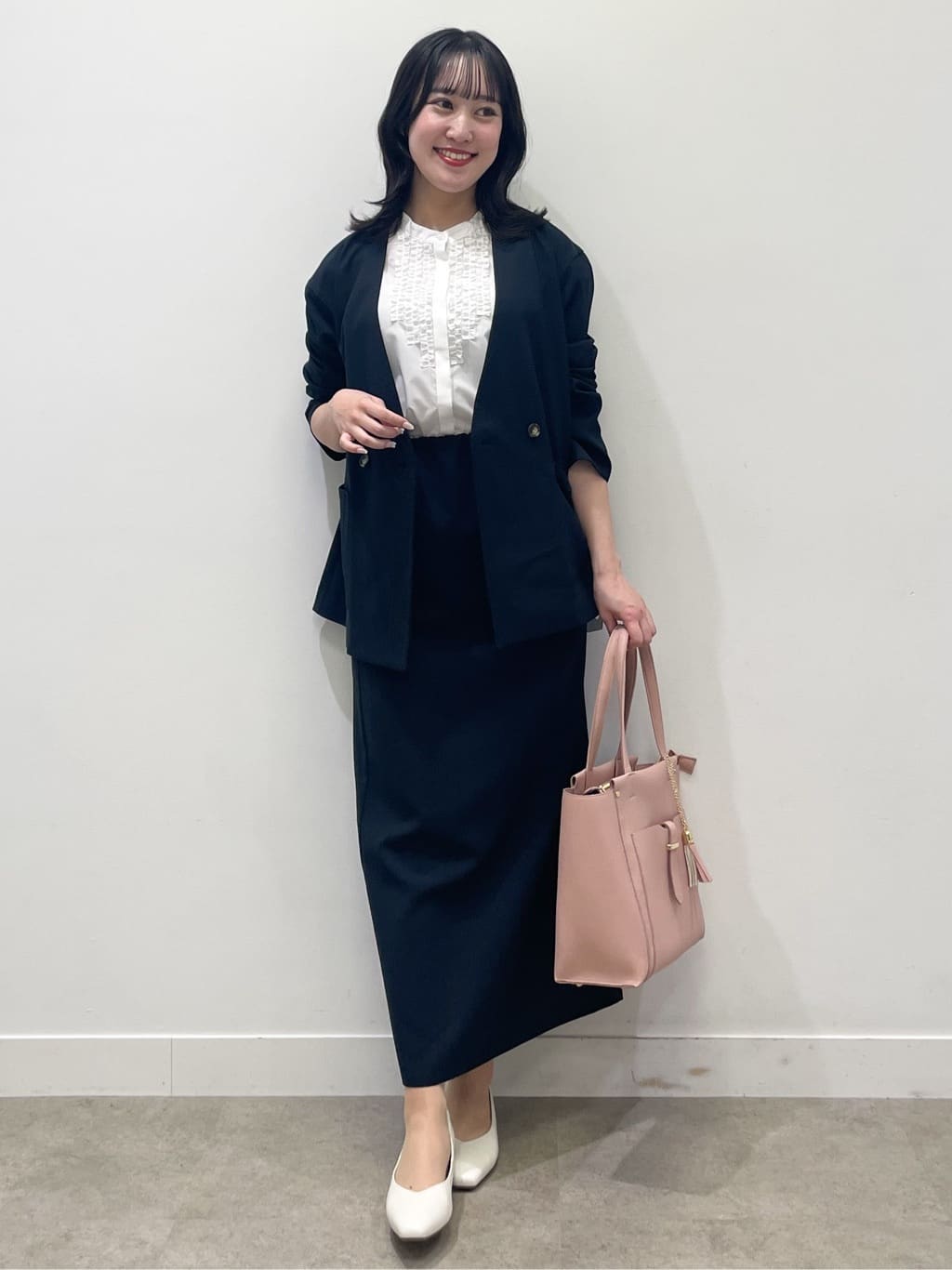 yukariさんの「Reflect｜【単品使い◎】ジャケット＋ナロースカートセット」を使ったコーディネート