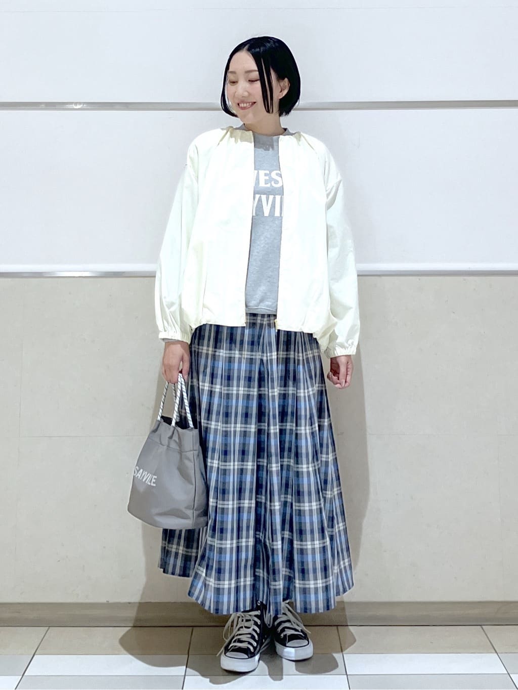 eriko さんの「Dessin｜【洗える】オーガニックコットン裏毛ロゴスウェット」を使ったコーディネート