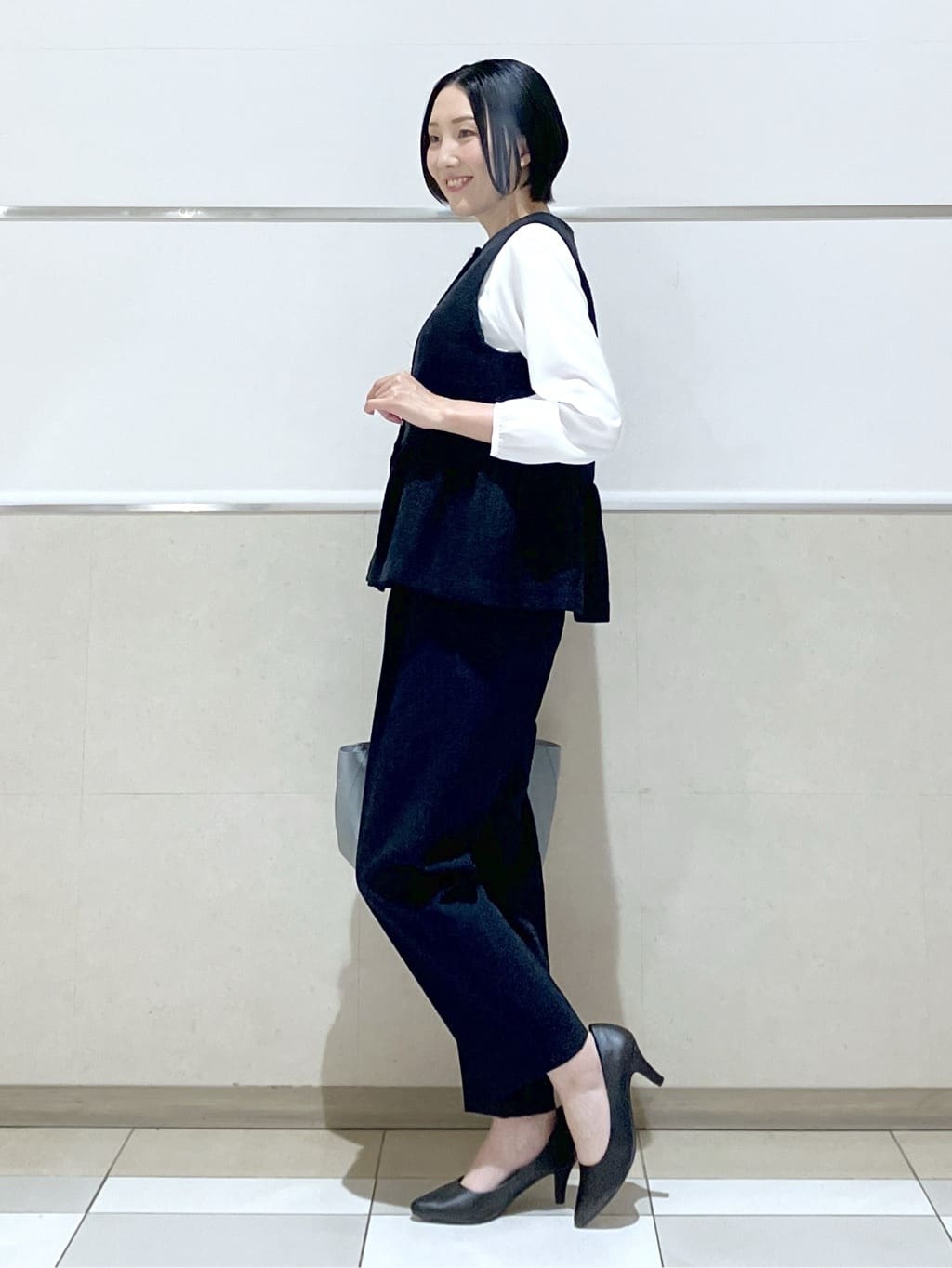 eriko さんの「Dessin｜シャンブレースプリングコート」を使ったコーディネート