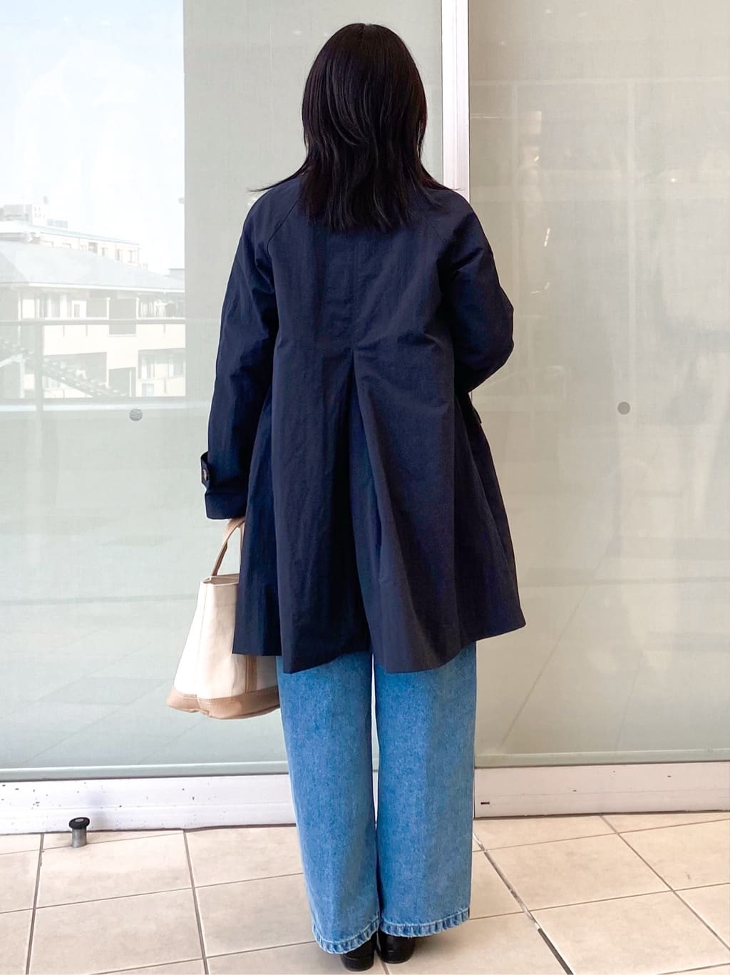 Jeanさんの「OPAQUE.CLIP｜撥水ステンカラーコート【洗える】」を使ったコーディネート
