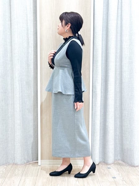 naoさんの「grove｜着心地軽やか、動きやすいストレッチデニムジャケット」を使ったコーディネート
