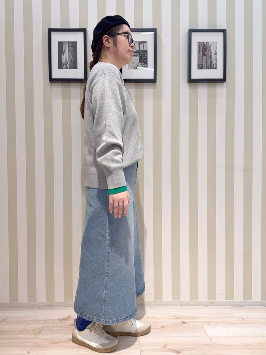 MIYUKIさんの「SHOO･LA･RUE｜【SHOO・LA・RUE DENIM】シンプルだから使いやすい Aラインスカート」を使ったコーディネート