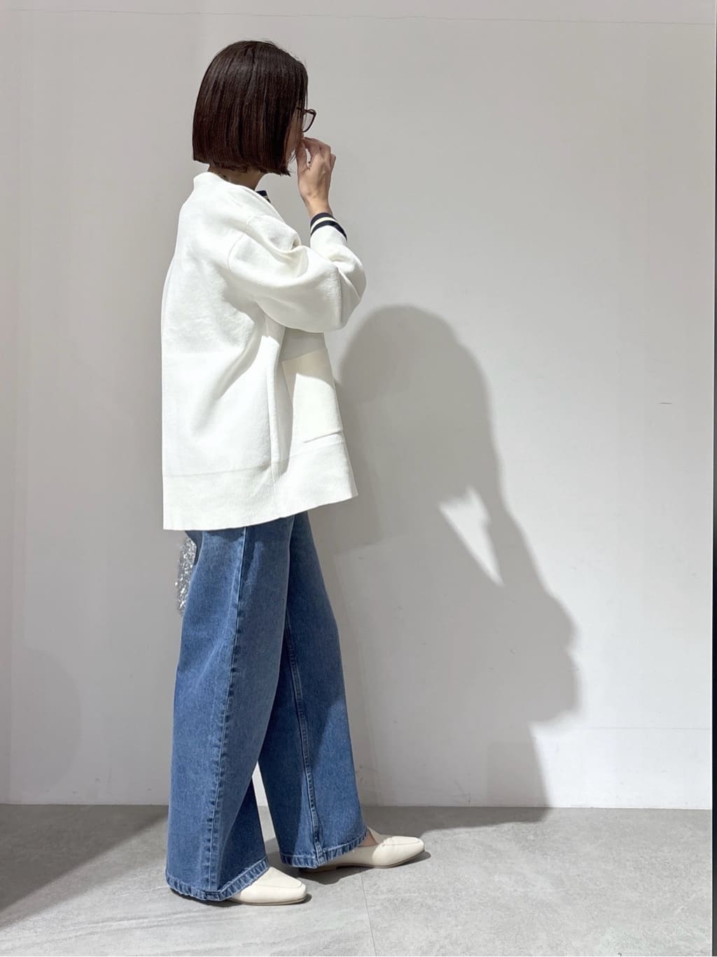 NAKAさんの「OPAQUE.CLIP｜ボーダートップス【洗濯機OK】」を使ったコーディネート