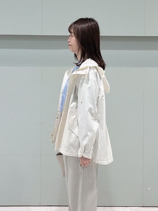makiさんの「UNTITLED｜【洗える/はっ水】リラクシーマウンテンパーカー」を使ったコーディネート