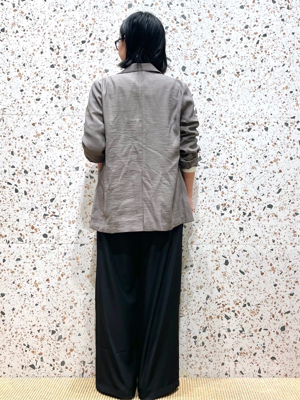 シゲリさんの「OPAQUE.CLIP｜シングルテーラードジャケット【洗える／裏地なし】」を使ったコーディネート