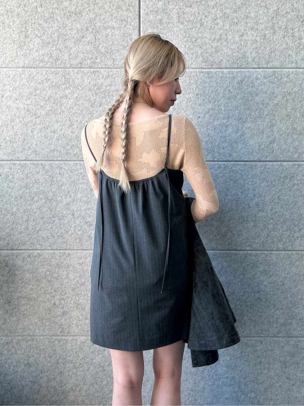 honoka Aさんの「CODE A｜tailored mood mini dress」を使ったコーディネート