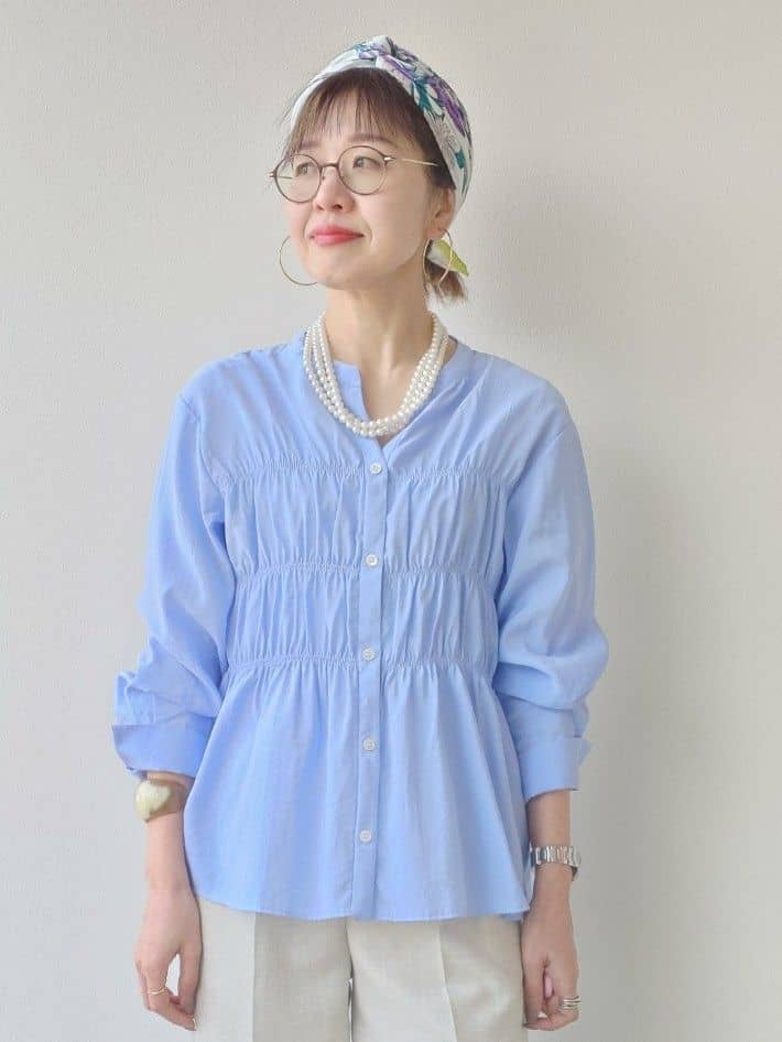 MUTSUKOさんの「UNTITLED｜◆【はっ水】ライトコットンミリタリーコート」を使ったコーディネート