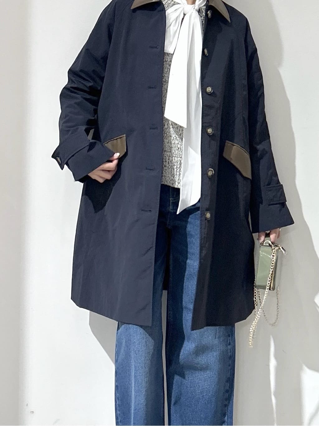 NAKAさんの「OPAQUE.CLIP｜ワイドストレートデニムパンツ【洗濯機OK】《S～LL》」を使ったコーディネート