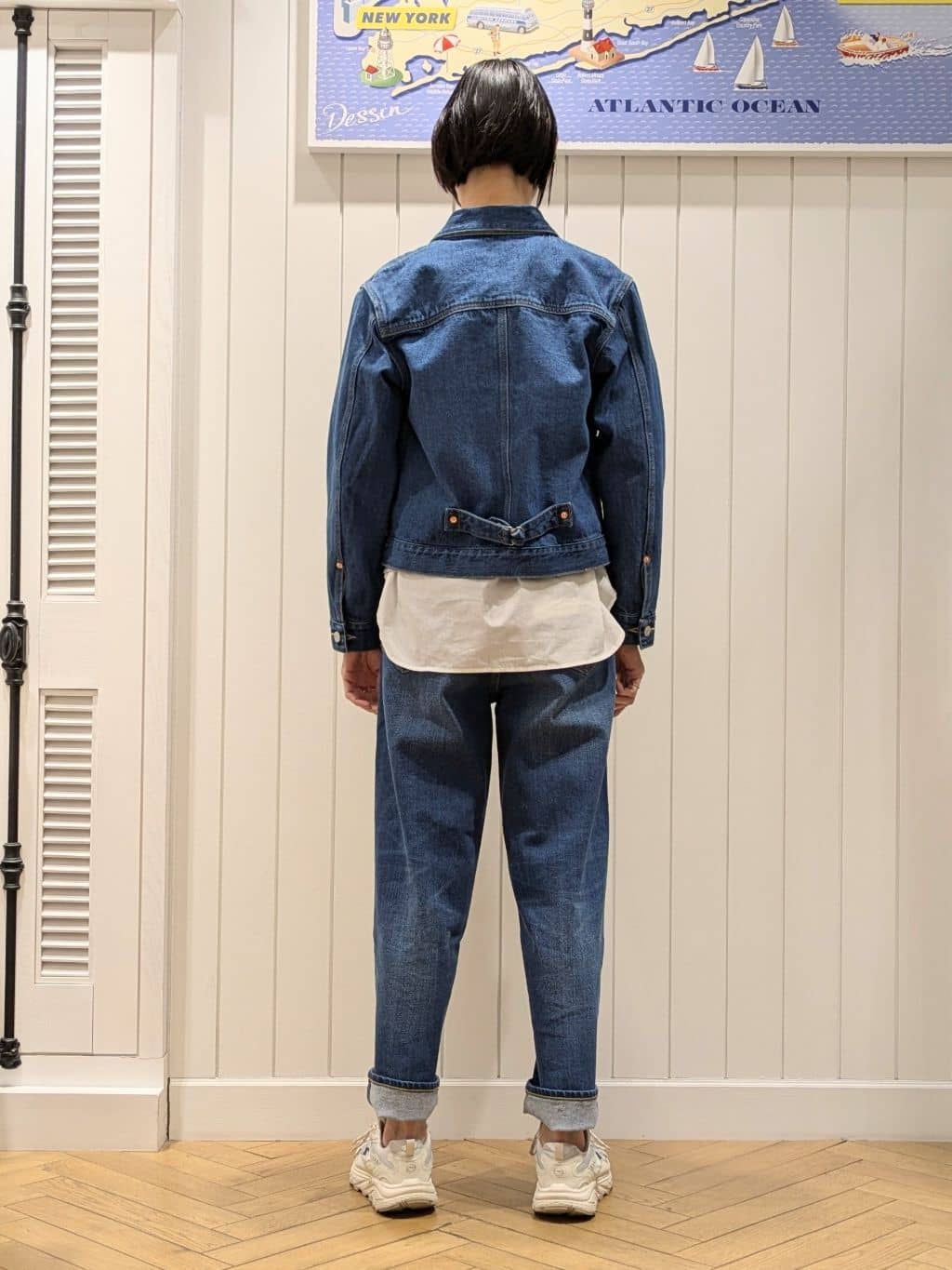 micoさんの「Dessin｜【ユニセックス/洗える】ロゴ刺繍入りコットンジャカード」を使ったコーディネート