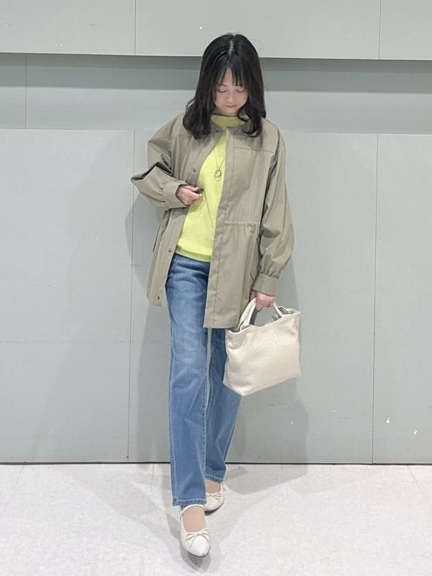 makiさんの「UNTITLED｜◆【はっ水】ライトコットンミリタリーコート」を使ったコーディネート