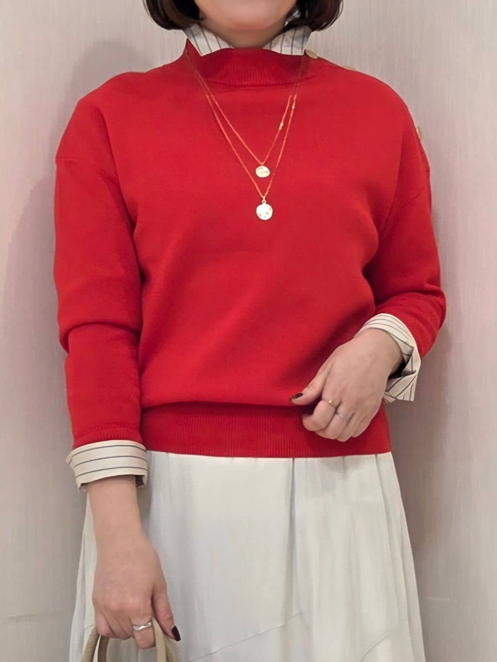 naokoさんの「UNTITLED｜【洗える】ミラノリブニット」を使ったコーディネート