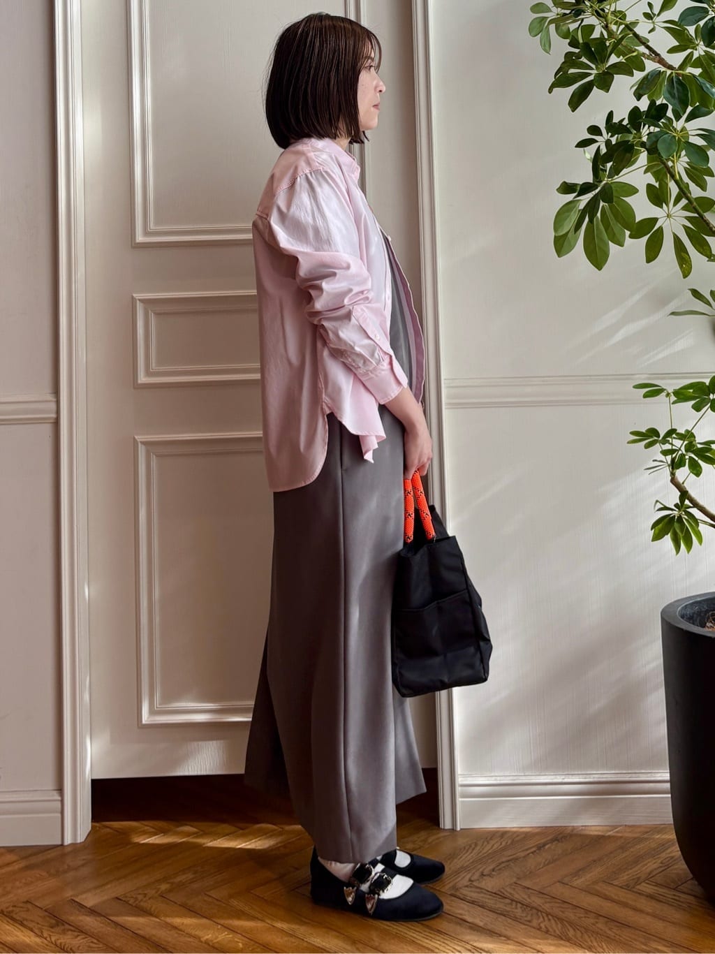nakaoさんの「DRESSTERIOR｜◆【美人百花/モデル美香着用】コンフォートアイラインキャミワンピース」を使ったコーディネート