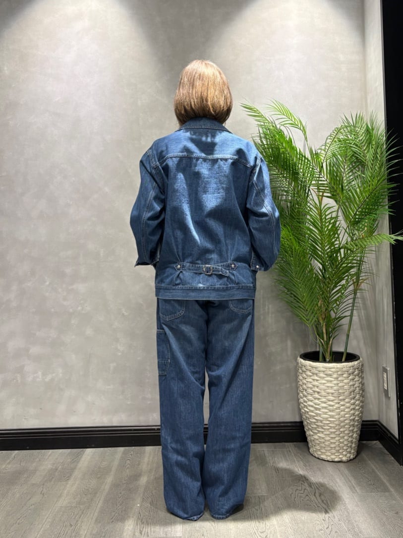 s___sさんの「TAKEO KIKUCHI｜【BOWLER HAT LABEL】エクスプローラー デニムパンツ」を使ったコーディネート
