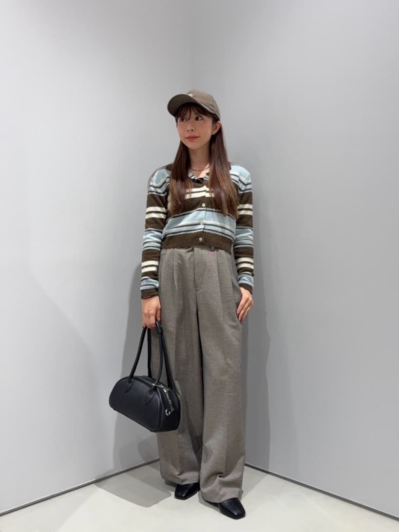 norimiさんの「INDIVI｜【MILLELA FIRENZE】ラウンドフォルムバッグ」を使ったコーディネート
