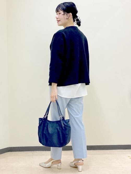  beni_gingerさんの「Reflect｜【着回し力◎】ジャケット風ニットカーディガン」を使ったコーディネート