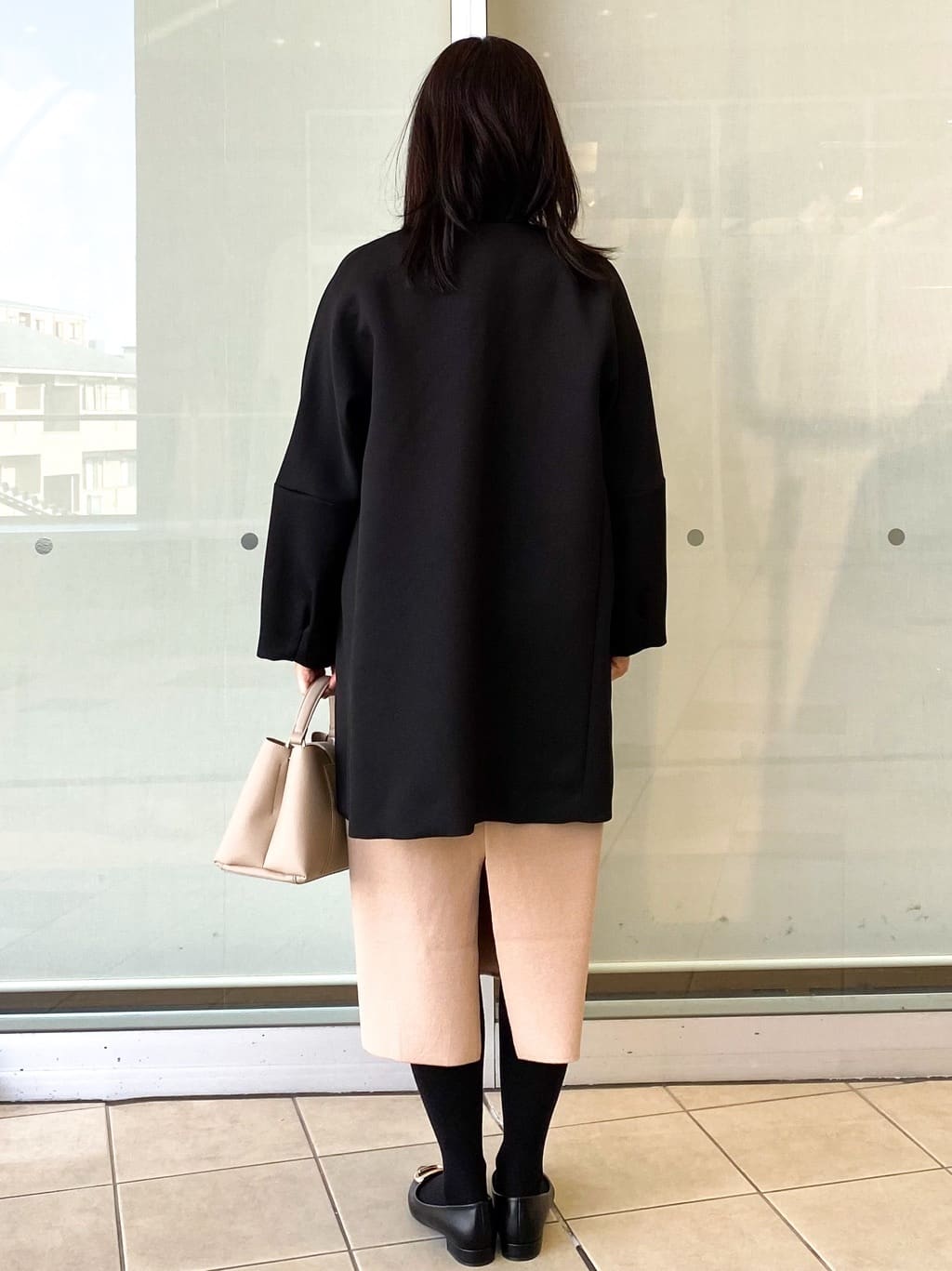 Jeanさんの「OPAQUE.CLIP｜フォルムスリーブミドルコート【洗濯機OK】」を使ったコーディネート