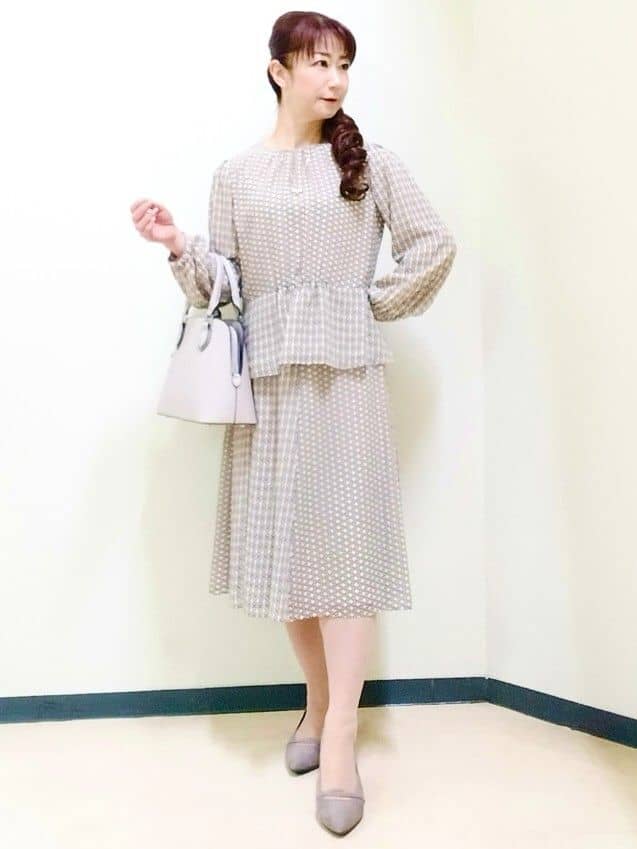 花さんの「Reflect｜【オン・オフ着回しやすい◎】ダブルブレストジャケット」を使ったコーディネート