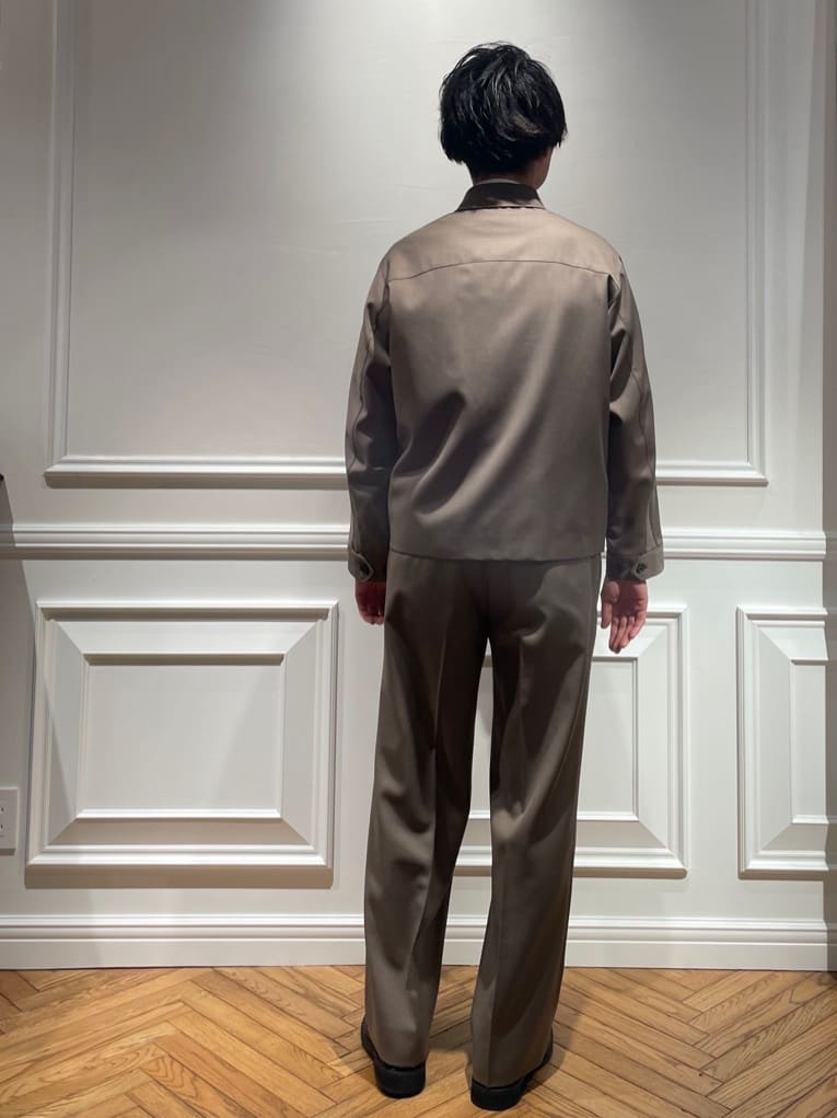 橋本さんの「DRESSTERIOR｜【ウォッシャブル】ウールハリントン ジャケット」を使ったコーディネート