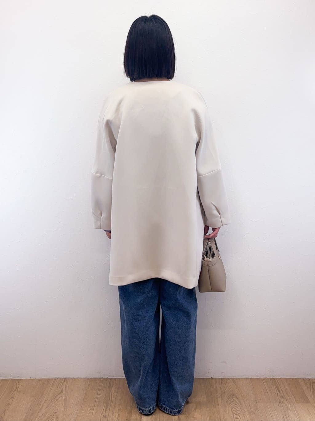 Takeさんの「OPAQUE.CLIP｜フォルムスリーブミドルコート【洗濯機OK】」を使ったコーディネート