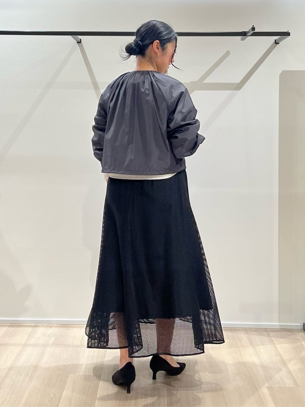 TOMOMIさんの「UNTITLED｜【コットン100/洗える】フォトロングTシャツ」を使ったコーディネート