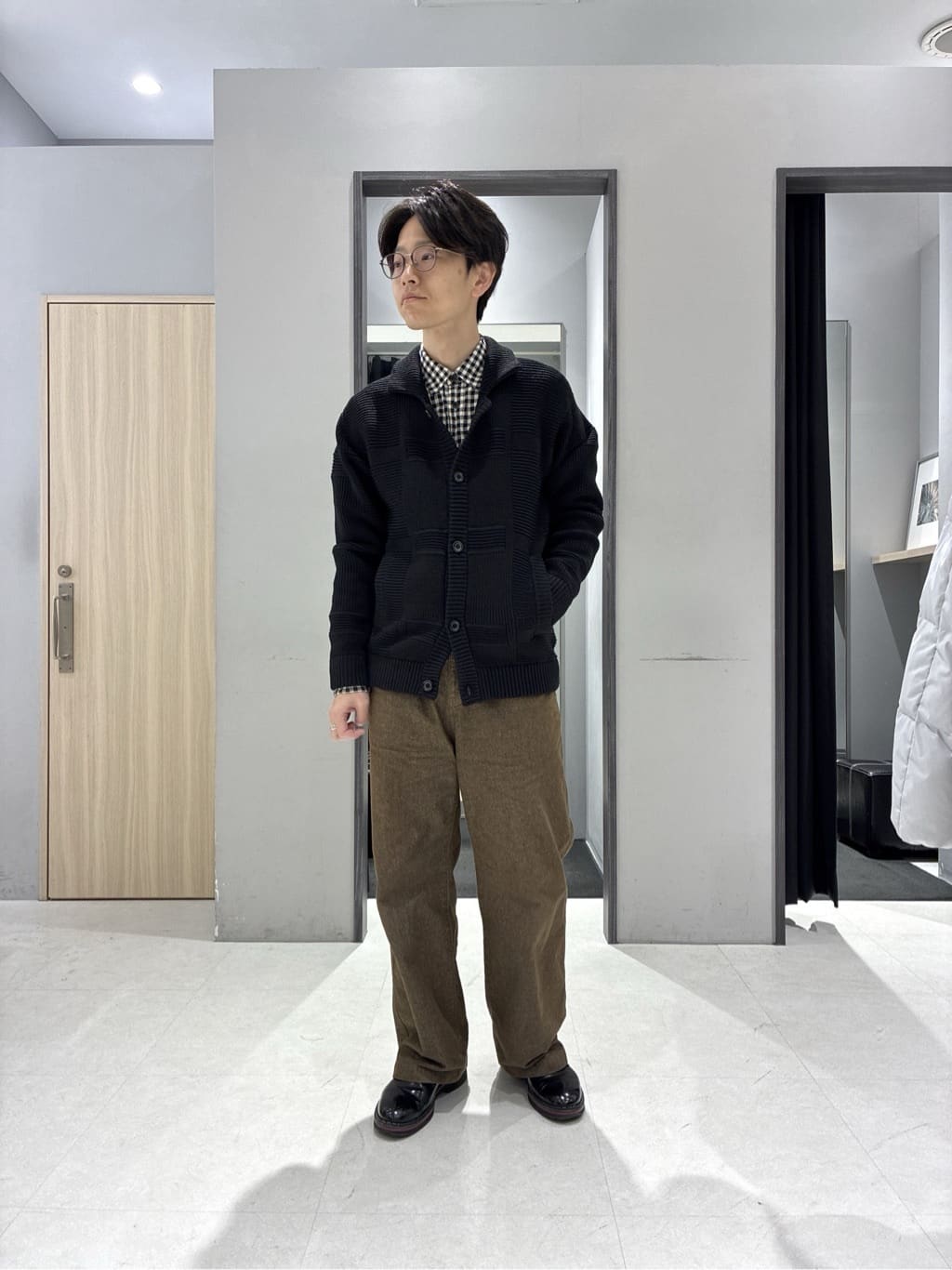 わいずみさんの「TAKEO KIKUCHI｜【None Of Stress】ストレッチ ダウンブルゾン」を使ったコーディネート