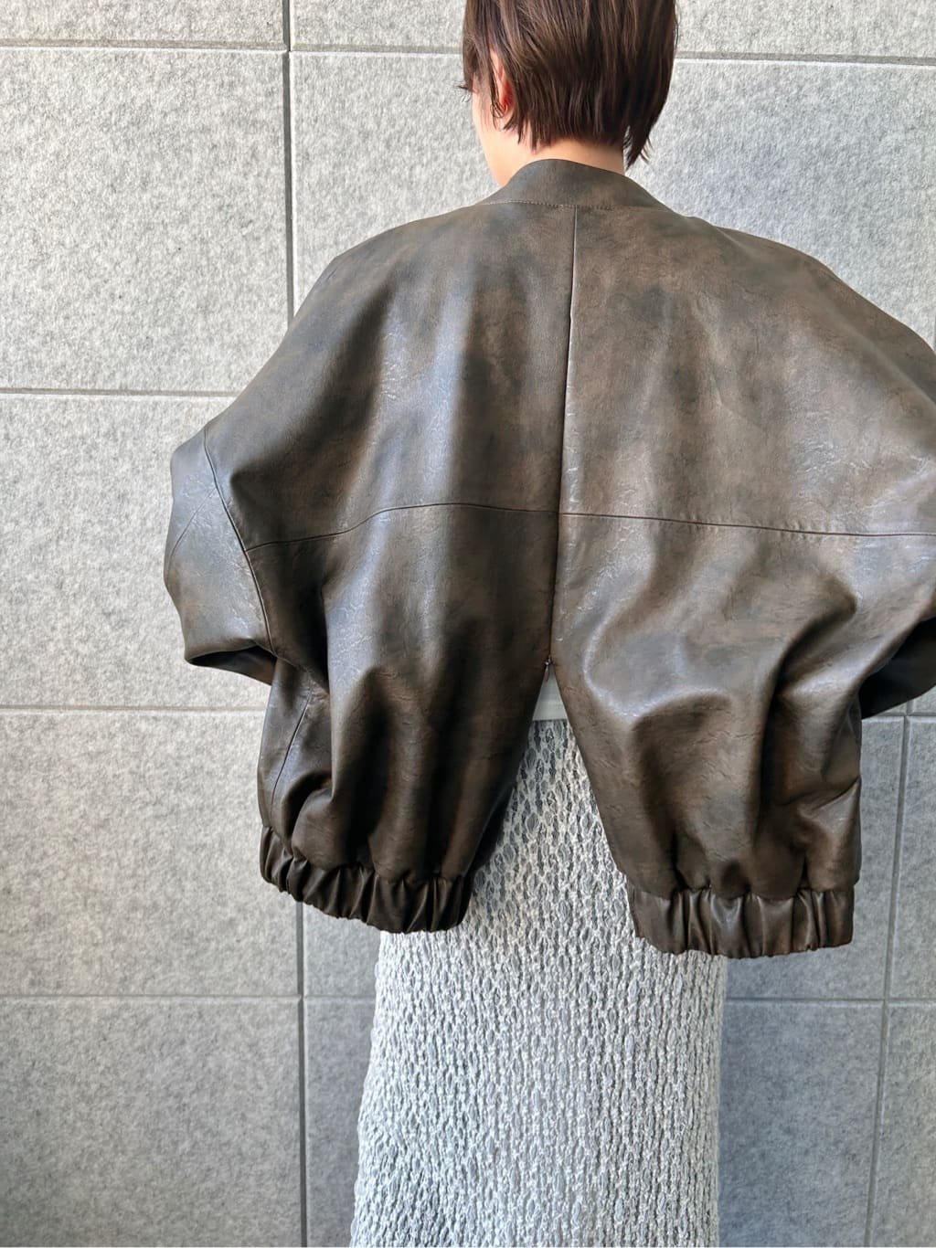 harunaさんの「CODE A｜【Re】grain zip over blouson」を使ったコーディネート