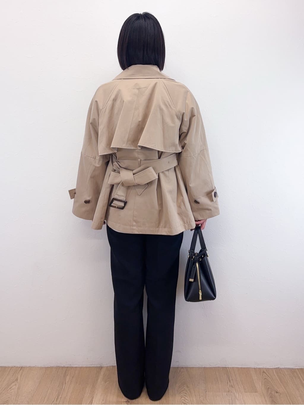 Takeさんの「OPAQUE.CLIP｜ミドルトレンチコート【洗濯機OK】」を使ったコーディネート