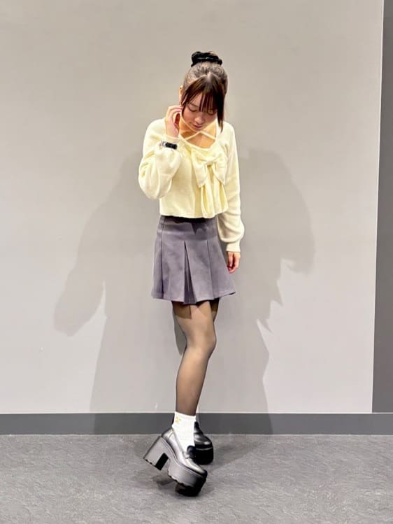 せらら⭐️さんの「ESPERANZA｜厚底ローファーパンプス」を使ったコーディネート