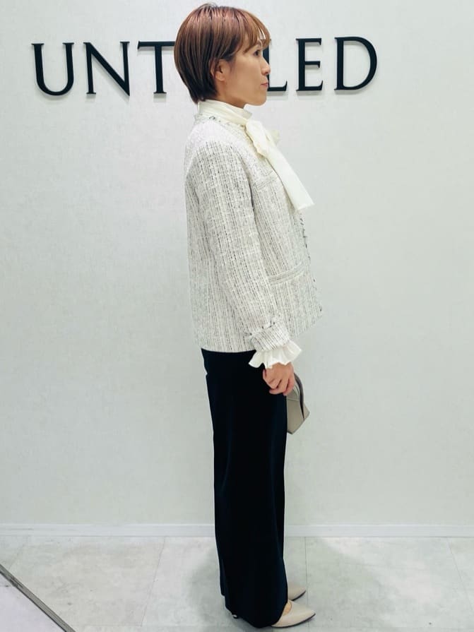 yukiさんの「UNTITLED｜スプリットレザーラウンドボストンバッグ」を使ったコーディネート