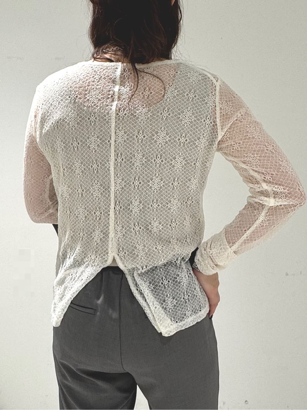 そんさんの「INDIVI｜Comfy SET UP｜ダブルブレストイージージャケット【セットアップ対応／通勤／カセット服／接触」を使ったコーディネート
