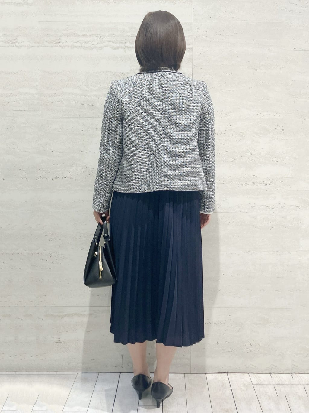 FUKAさんの「OPAQUE.CLIP｜《通勤対応》 コットンツイードジャケット」を使ったコーディネート