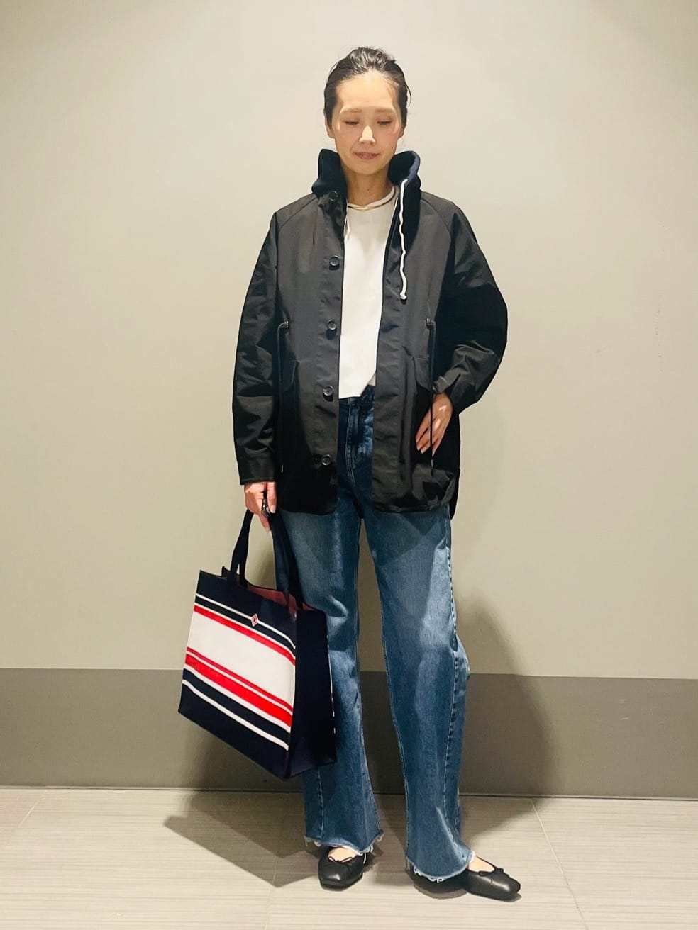 Annさんの「DRESSTERIOR｜デキシー吊裏毛ジップアップパーカ」を使ったコーディネート