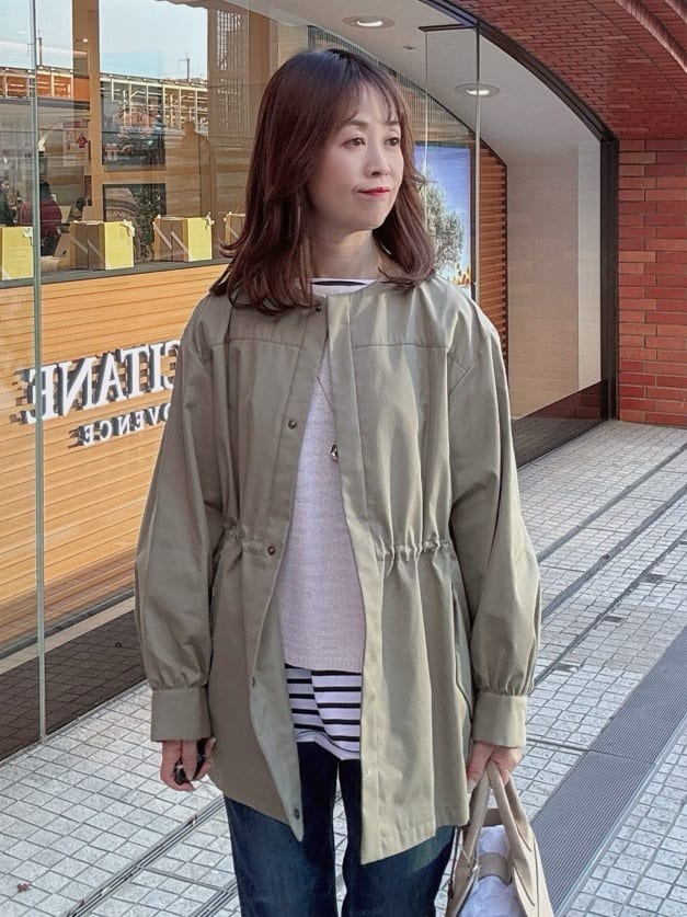 makiさんの「UNTITLED｜◆【洗える/光沢感】ファンシーヤーンニット」を使ったコーディネート
