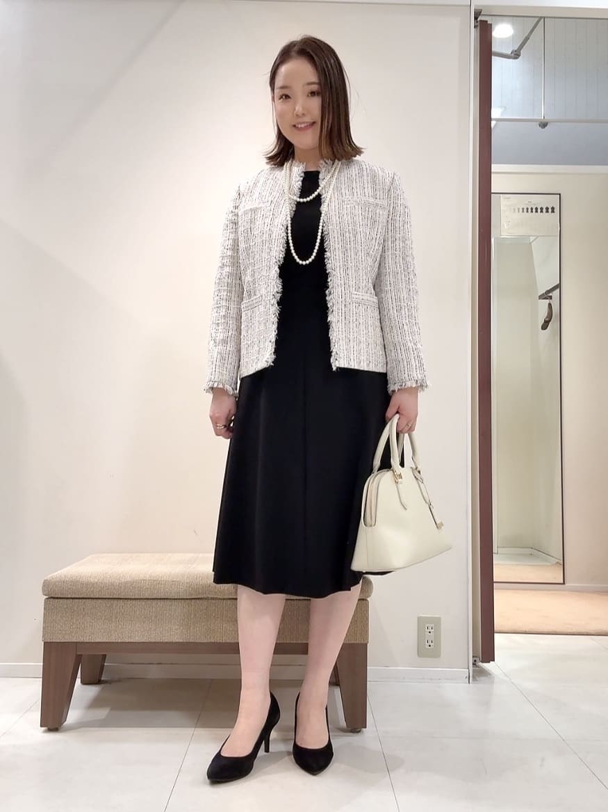 YUIさんの「UNTITLED｜【仕事着/スーツ】ファンシーツイード ジャケット」を使ったコーディネート