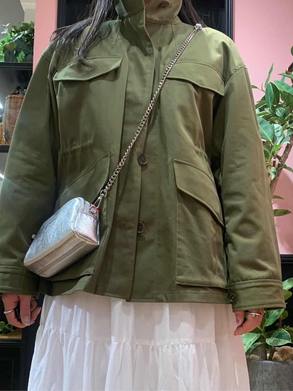 SAKAIさんの「DRESSTERIOR｜【ウォッシャブル】コンパクトコットンミリタリーブルゾン」を使ったコーディネート