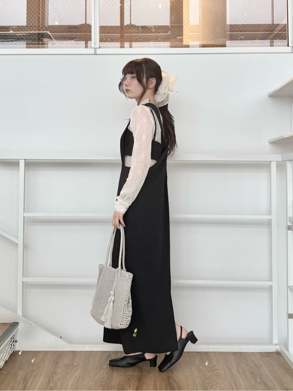 ibukiさんの「INDIVI｜ビスチェSETワンピース」を使ったコーディネート