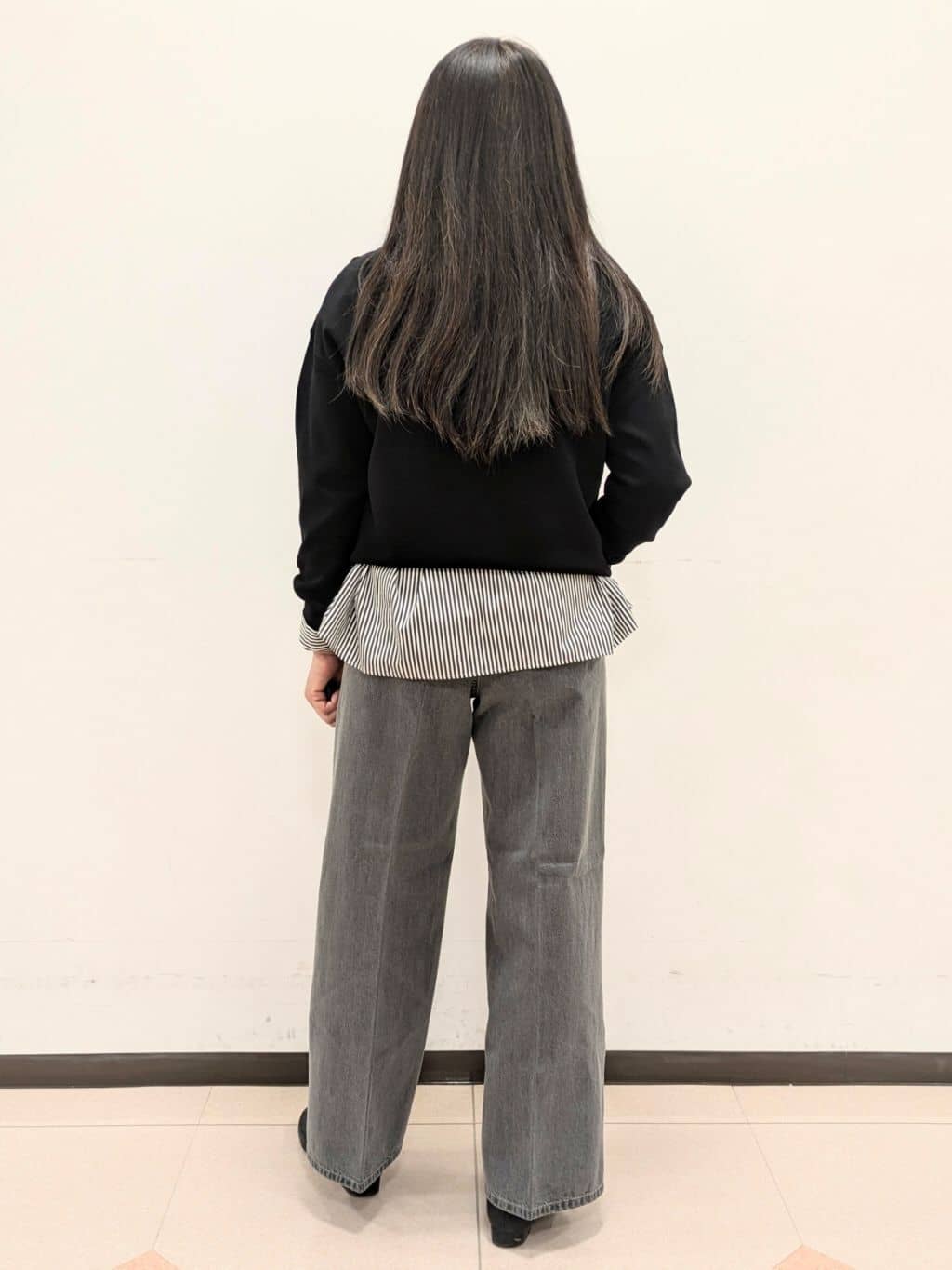 ともさんの「UNTITLED｜【洗える】ミラノリブニット」を使ったコーディネート