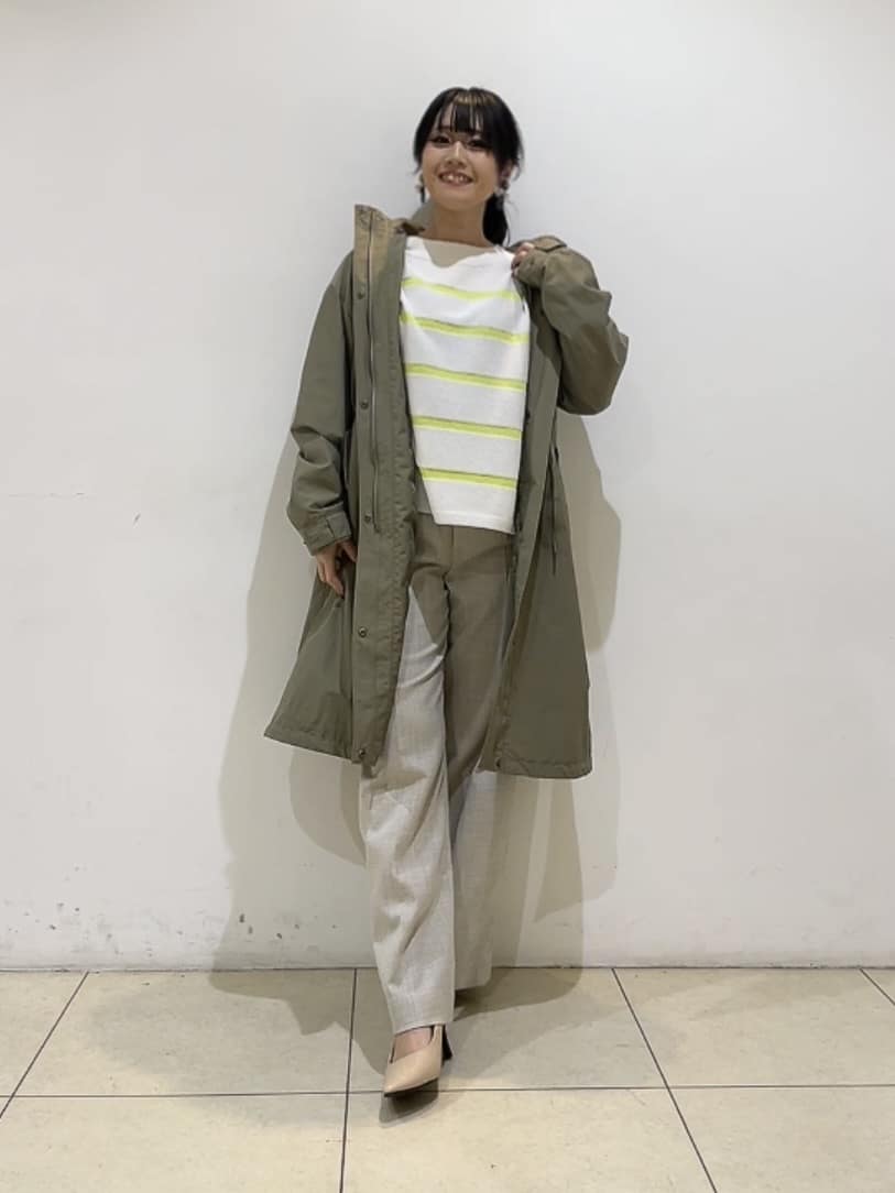 watanabeさんの「UNTITLED｜◆【2WAY/洗える/はっ水】グログランモッズコート」を使ったコーディネート