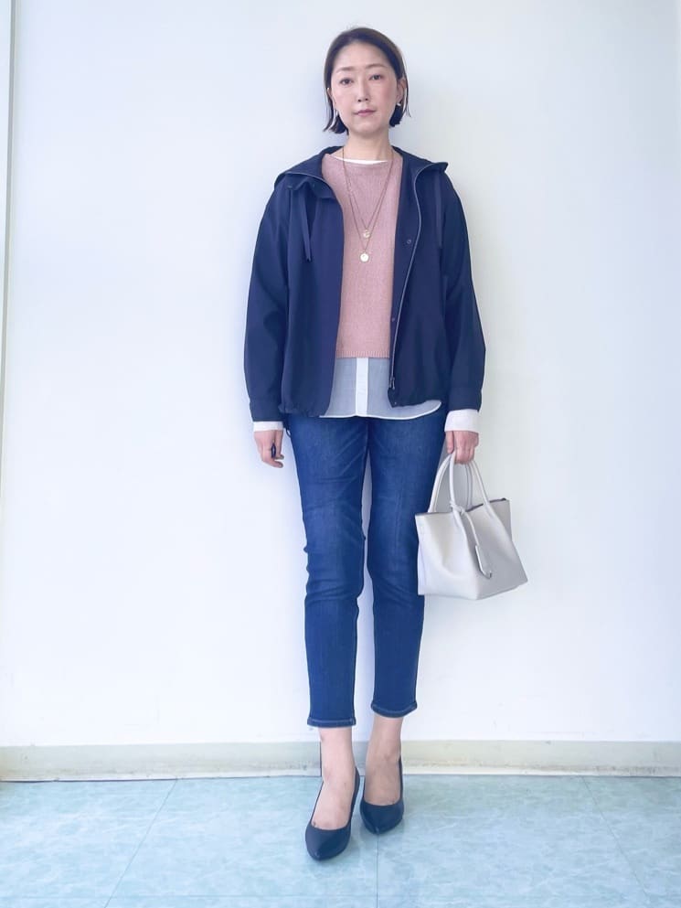 aliceさんの「UNTITLED｜【Healthy DENIM&times;UNTITLED】別注 R Mrytle（リマートル）テーパードデニム」を使ったコーディネート