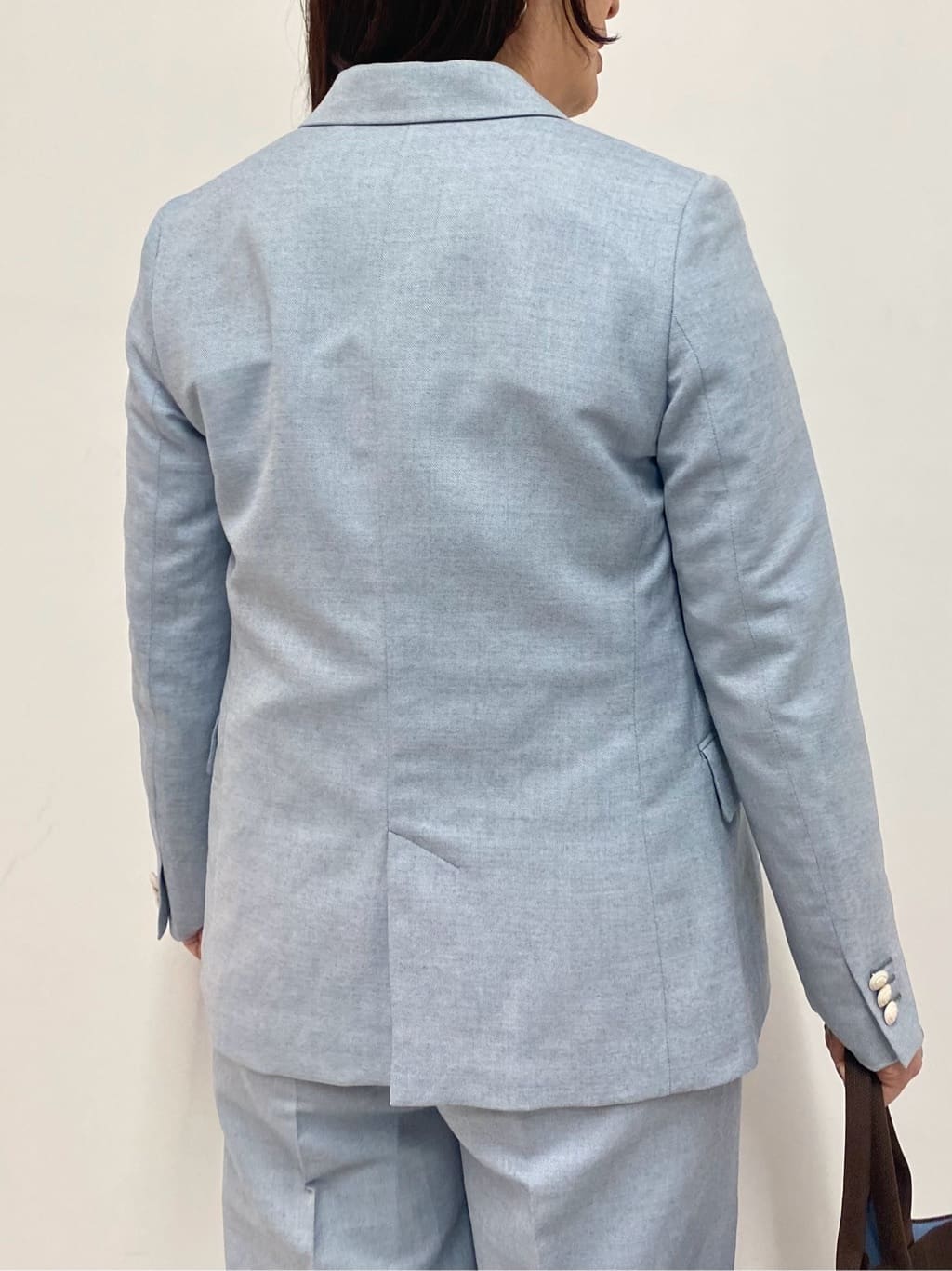 Sawaguchiさんの「DRESSTERIOR｜【セットアップ可】リネンブレンドダブルブレストジャケット」を使ったコーディネート