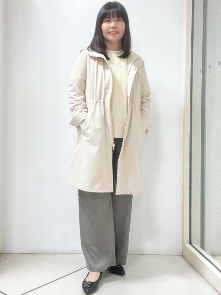 Chakoさんの「Reflect｜【レイヤードにおすすめ◎】ロング丈リラクシーニット」を使ったコーディネート