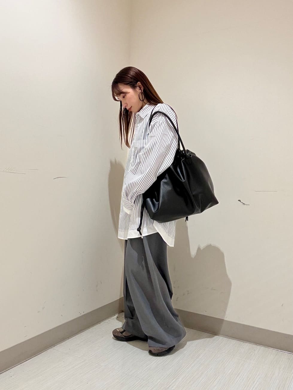 S.A.Oさんの「tk.TAKEO KIKUCHI｜レイヤードストライプシャツ」を使ったコーディネート